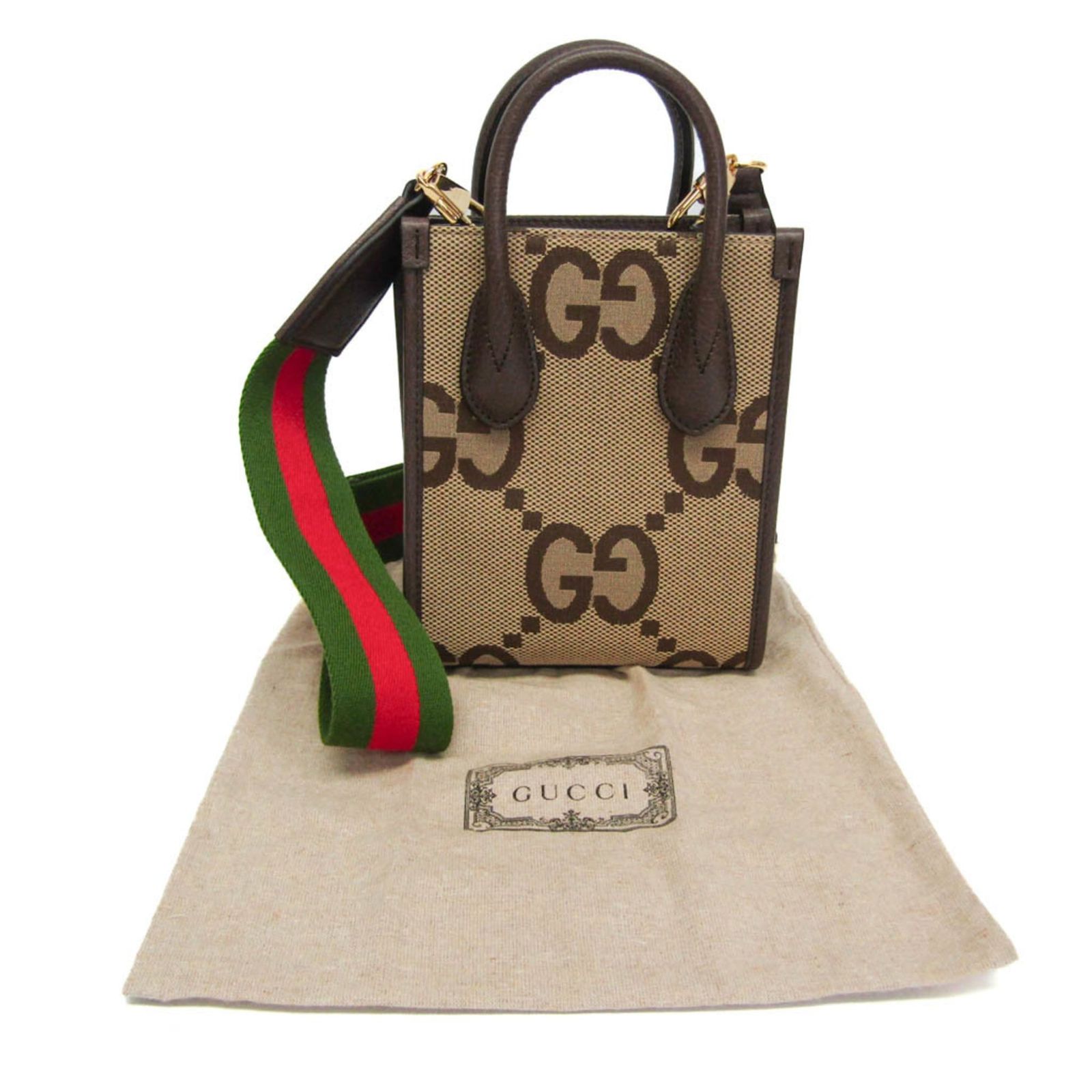 グッチ(Gucci) ジャンボGG ミニ 699406 レディース キャンバス,レザー 