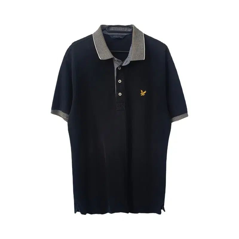 LYLE&SCOTT ライルアンドスコット ブラック カラーTシャツ
