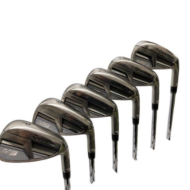 【中古】 テーラーメイド M5 6S アイアンセット IR Dynamic Gold (フレックスS) メンズ 男性用 右利き 右用 Cランク ゴルフクラブ 26,744円