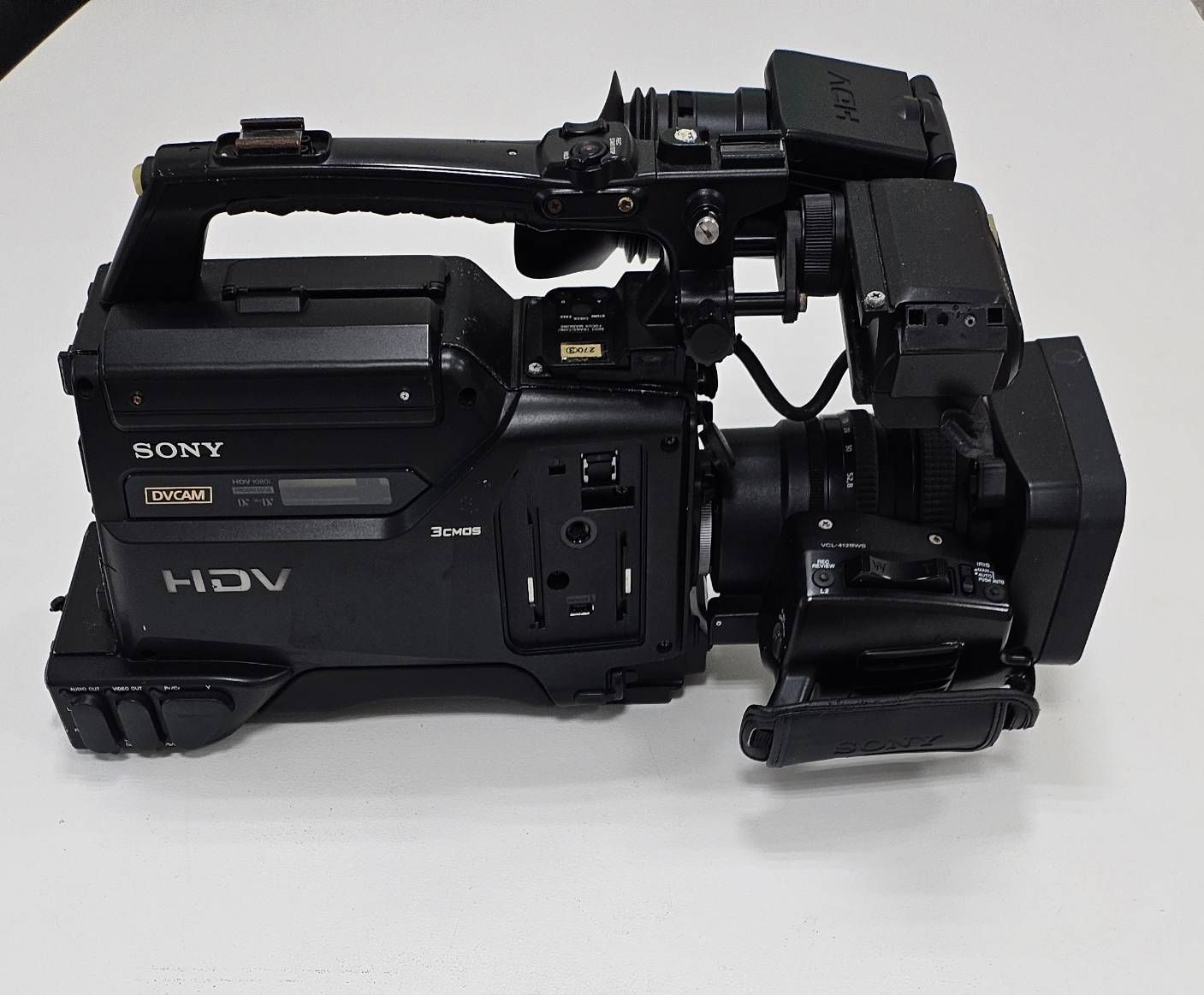 SONY HDV 1080i 業務用ビデオカメラ本体#Y667 SONY 業務用ビデオカメラ本体HDV 1080i（ケース付） ジャンク - メルカリ