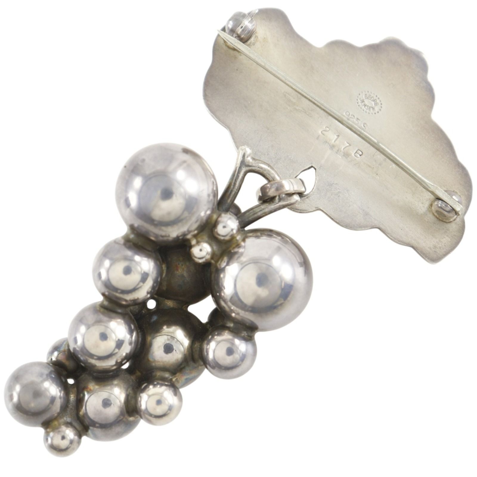 Georg Jensen】ジョージジェンセン グレープモチーフ #217B シルバー