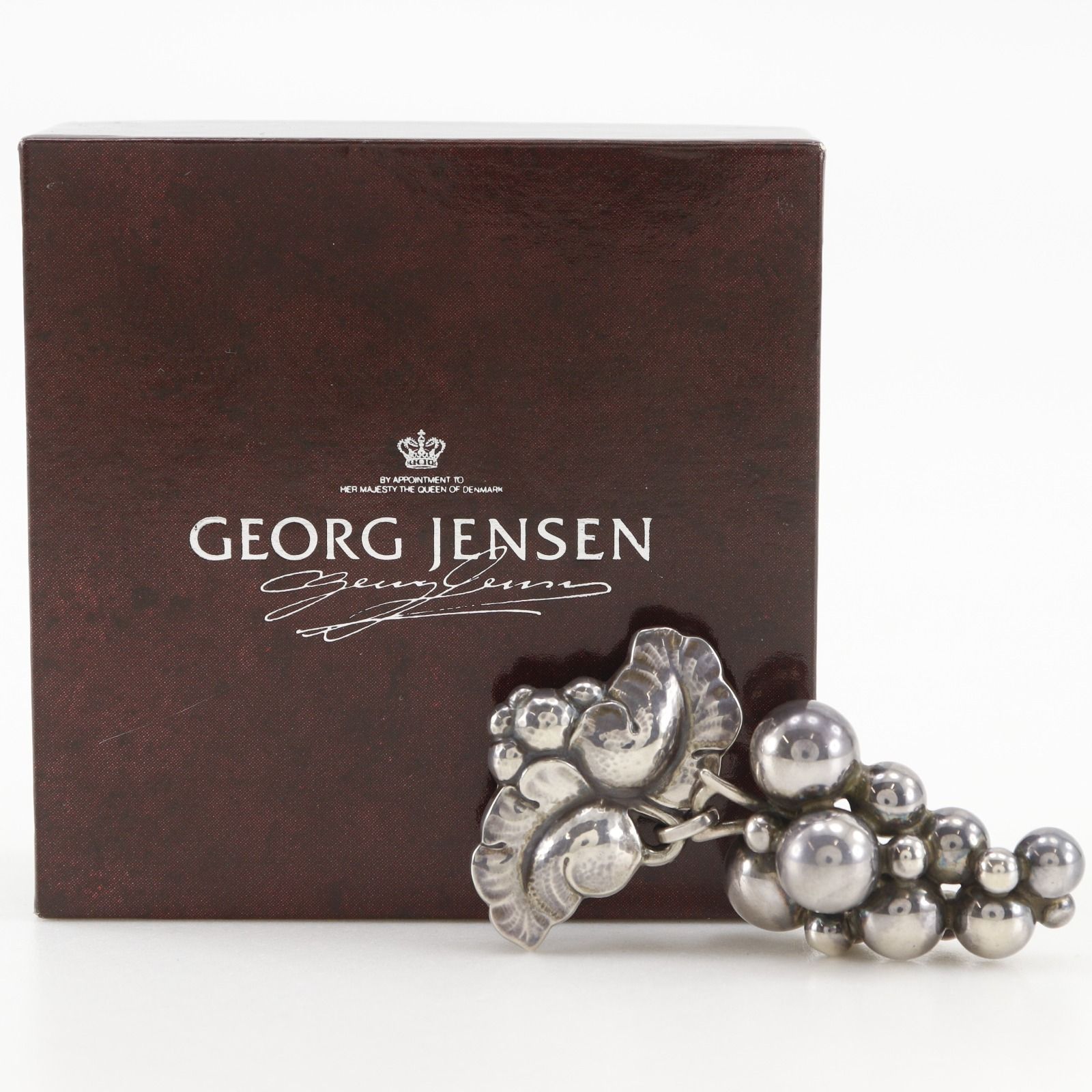 Georg Jensen】ジョージジェンセン グレープモチーフ #217B シルバー