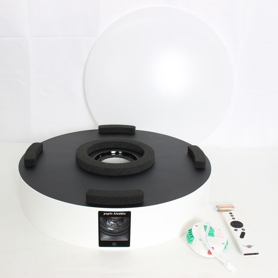 美品】popIn Aladdin 2 PA20U01DJ プロジェクター・スピーカー内蔵