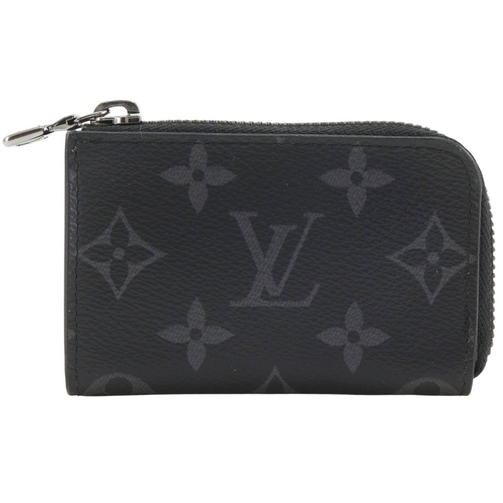 【LOUIS VUITTON】ルイ・ヴィトン ポルトモネジュール モノグラムエクリプス M63536 PVC 黒 メンズ コインケース