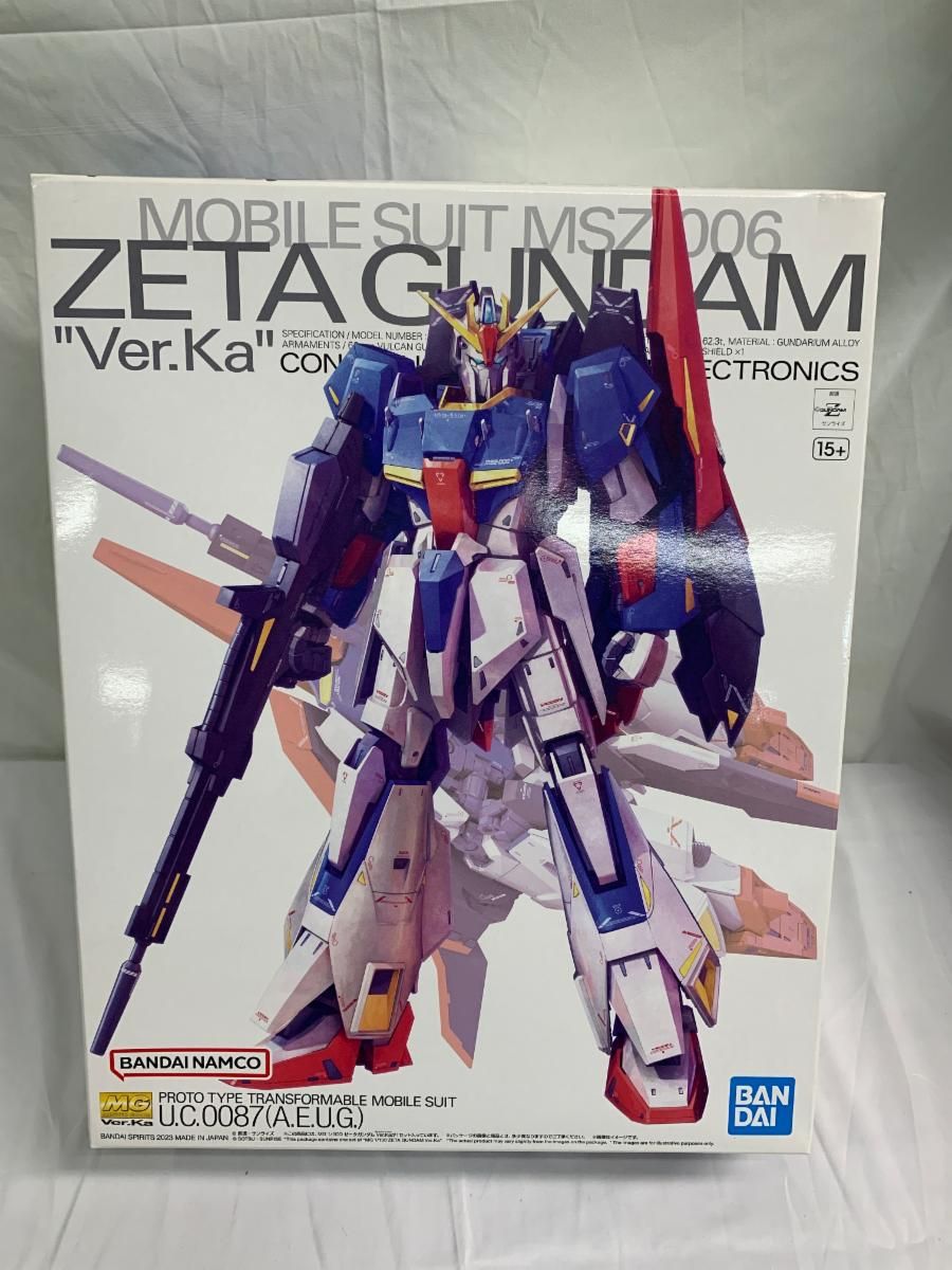 【未開封】ゼータガンダム Ver.Ka (MG) 機動戦士Zガンダム