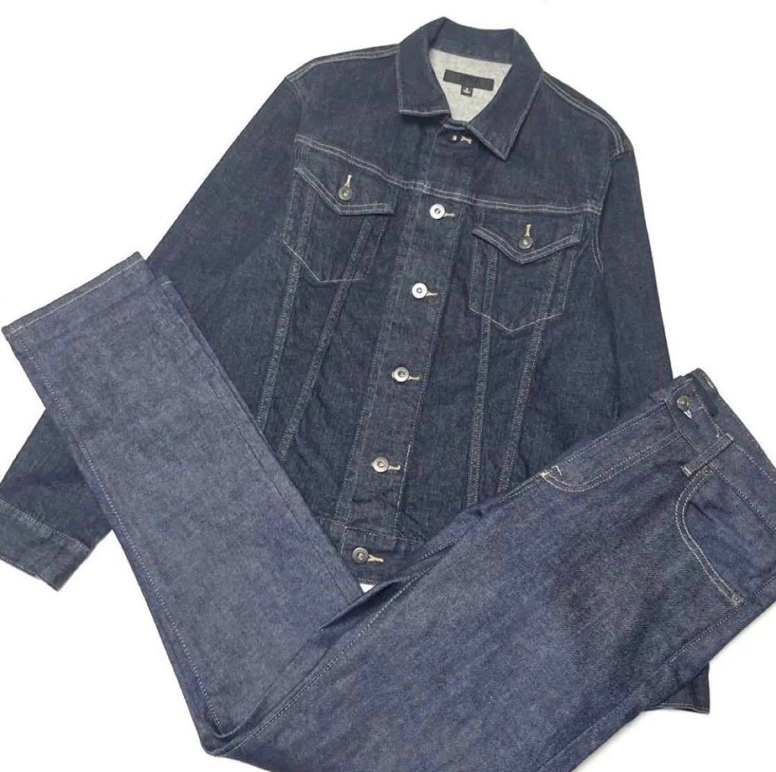 デニムセットアップ UNIQLO 3rd GジャンM おまけデニムパンツw30