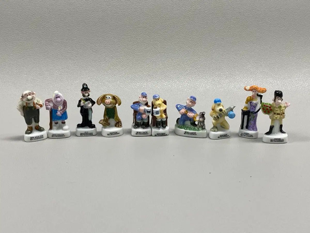 ウォレスとグルミット 陶磁器 フィギュア セット