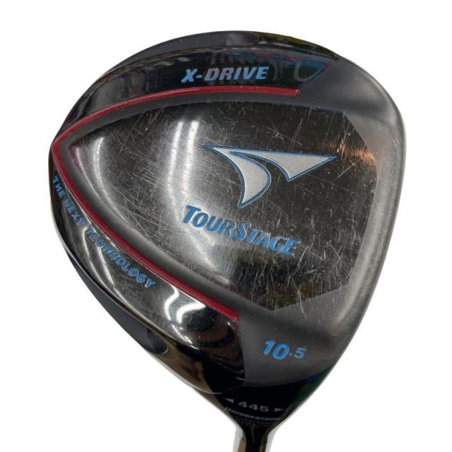 中古】 ブリヂストン TOURSTAGE X-DRIVE 445 10.5° ドライバー DR 純正