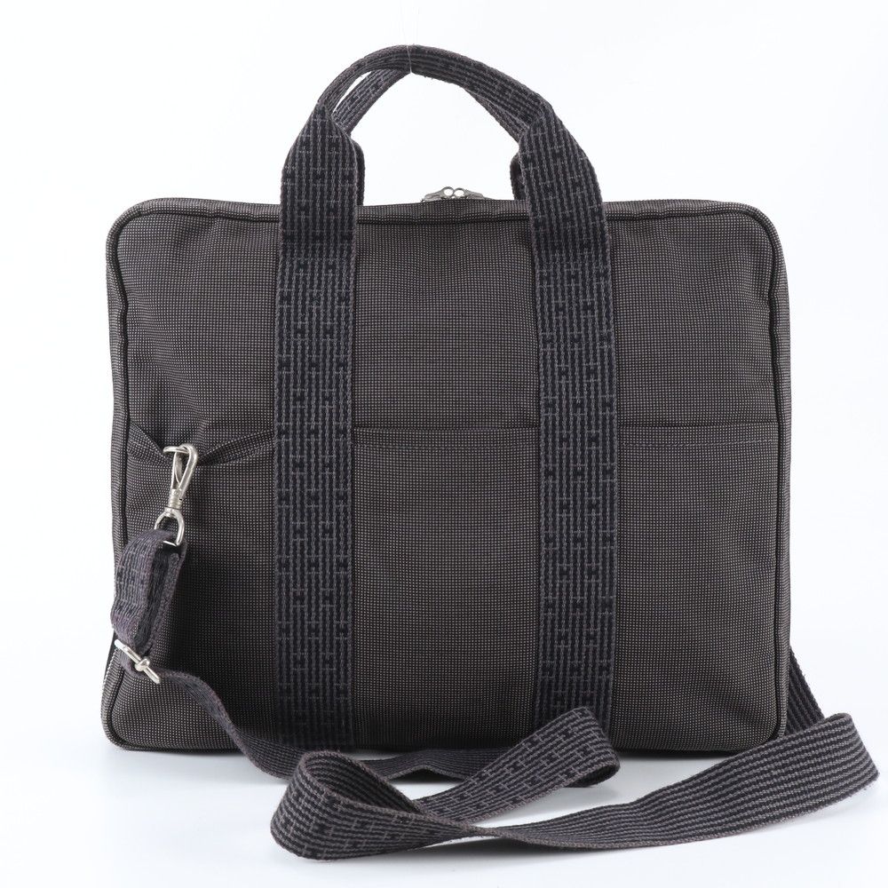 極美品 エルメス エールライン 2WAY ビジネス バッグ 斜め掛け ショルダー 書類鞄 ブリーフケース トート A4 メンズ UEE EB13-3【中古】