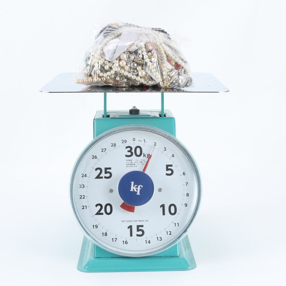 アクセサリー 大量 まとめ 総重量 約 2kg ペンダント ゴールド シルバー パール ネックレス レディース WEE EB11-6【中古】