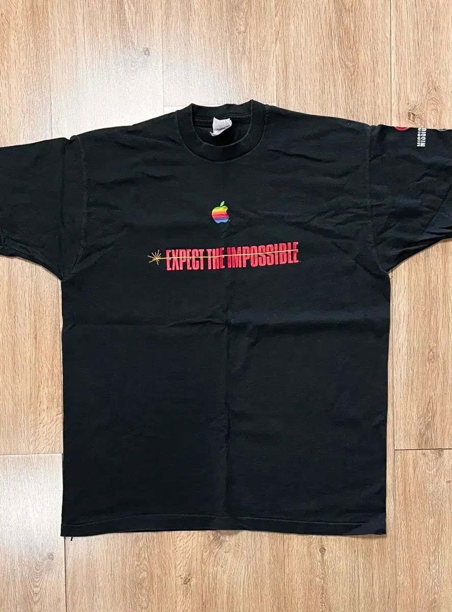 韓国国内唯一 90s Made USA MISSION : IMPOSSIBLE Apple Music アップルミュージック プロモ ヴィンテージ Tシャツ