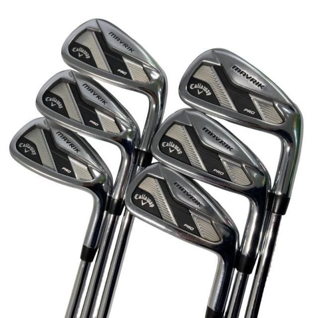 【中古】 キャロウェイ MAVRIK PRO 6S アイアンセット IR NS PRO MODUS3 TOUR105 (フレックスS) メンズ 男性用 右利き 右用 Cランク ゴルフクラブ