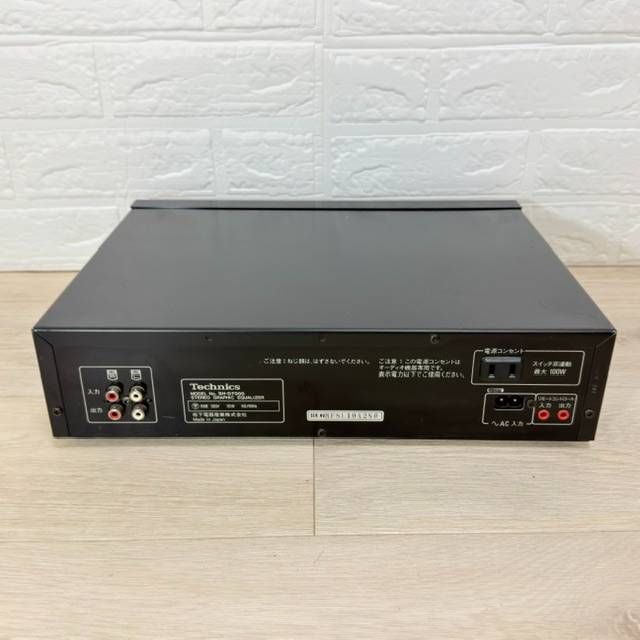 オーディオ機器 動作良好 テクニクス イコライザー SH-D7000 Technics 希少