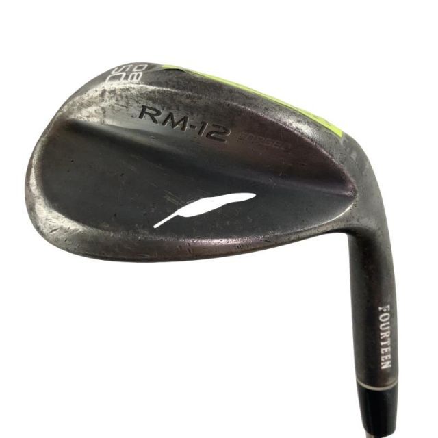 中古】 フォーティーン RM-12 ノーメッキ黒染め 50°/08° ウェッジ WG