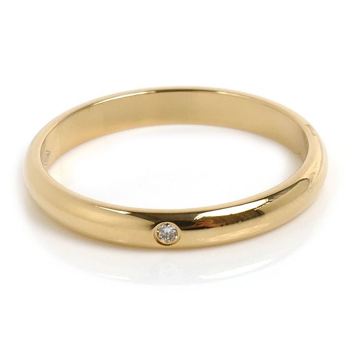 CARTIER カルティエ K18YG イエローゴールド 1895 ウェディング 1P