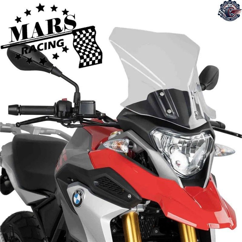 BMW G310GS G310GS G310GS 2017-2023 - 26 ダブルバブルスクリーン オートバイ用ウインドスクリーン ウインドシールド バイザー