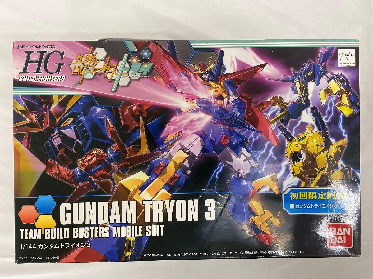 【未開封】HGBF 1/144 ガンダムトライオン3 (ガンダムビルドファイターズトライ)