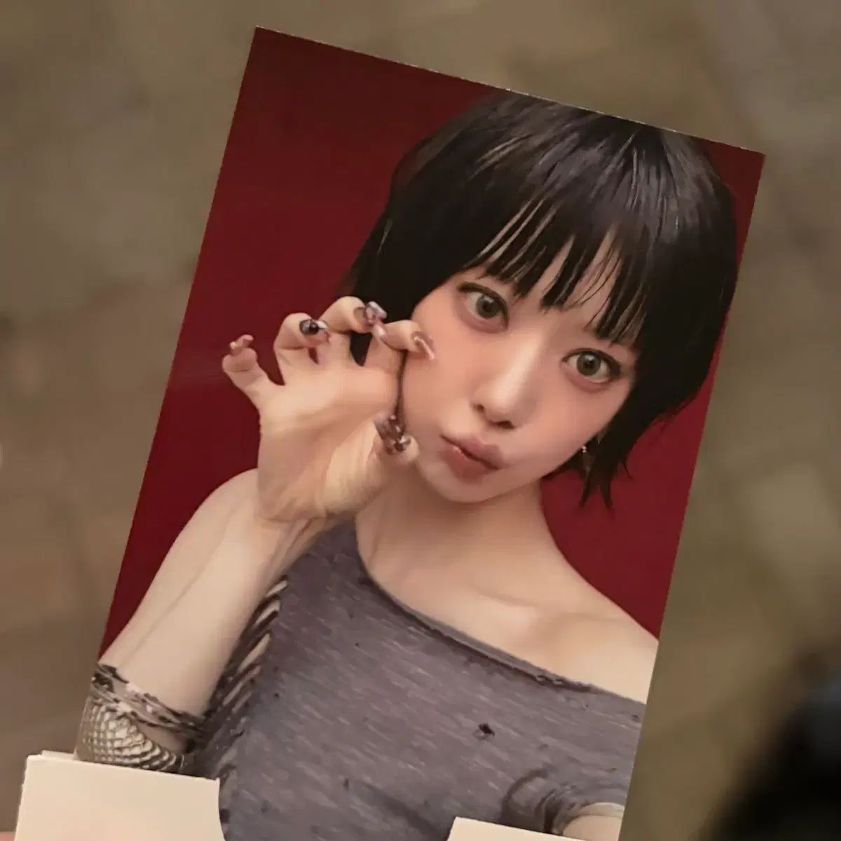 LE SSERAFIM（ルセラフィム・ルセラ） BOOM 판 사쿠라（SAKURA・宮脇 咲良） 公開番組 サノク トレカ 出品