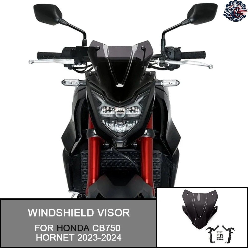 ホンダ ホーネット CB750 2023 2024 モーターサイクル スポーツ ウインドスクリーン ウインドシールド バイザー ディフレクター CB750 2023