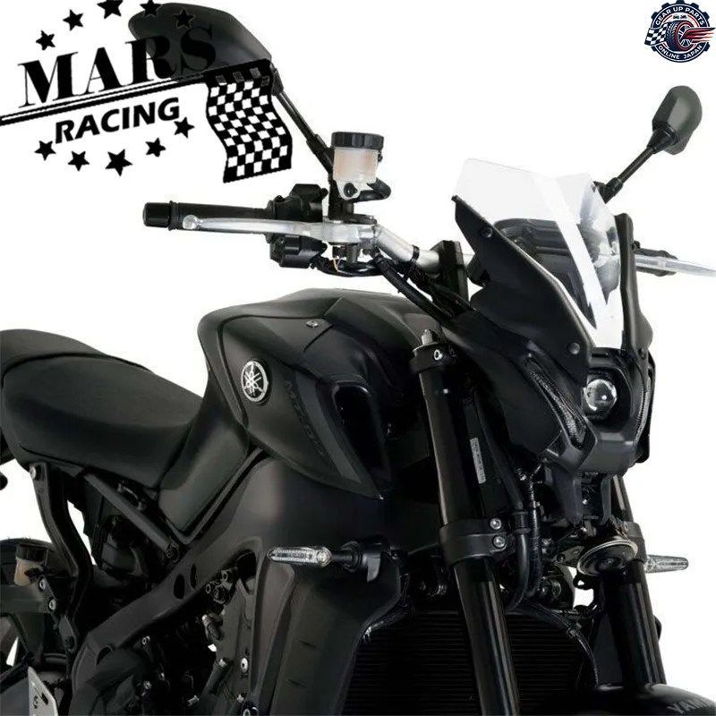 MT09 FZ09 MT09 ヤマハ 2021 - 23 オートバイ用ウインドシールド ウインドスクリーンキット デフレクター フェアリングカバー