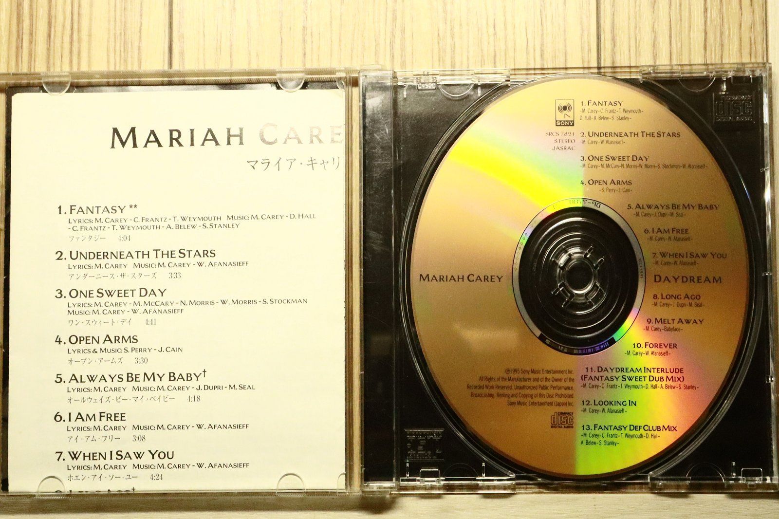 国内盤CD☆マライア・キャリー/Mariah Carey□ DAYDREAM 【SRCS7821