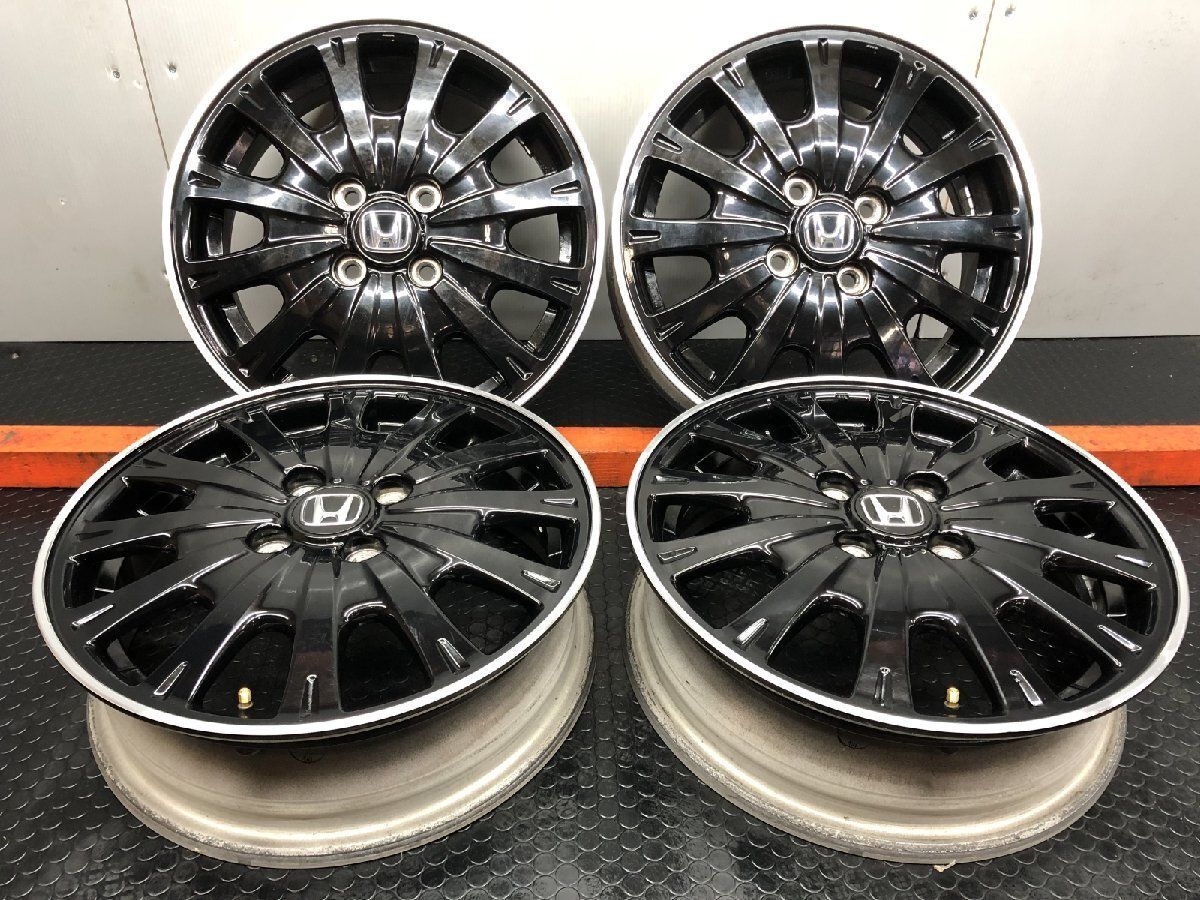 ホンダ N-ONE 純正15インチx4.5J ホイール4本セット4H100+45 HONDA ホンダ N-ONE PremiumTourer 純正 中古ホイール 4本 4.5J 15
