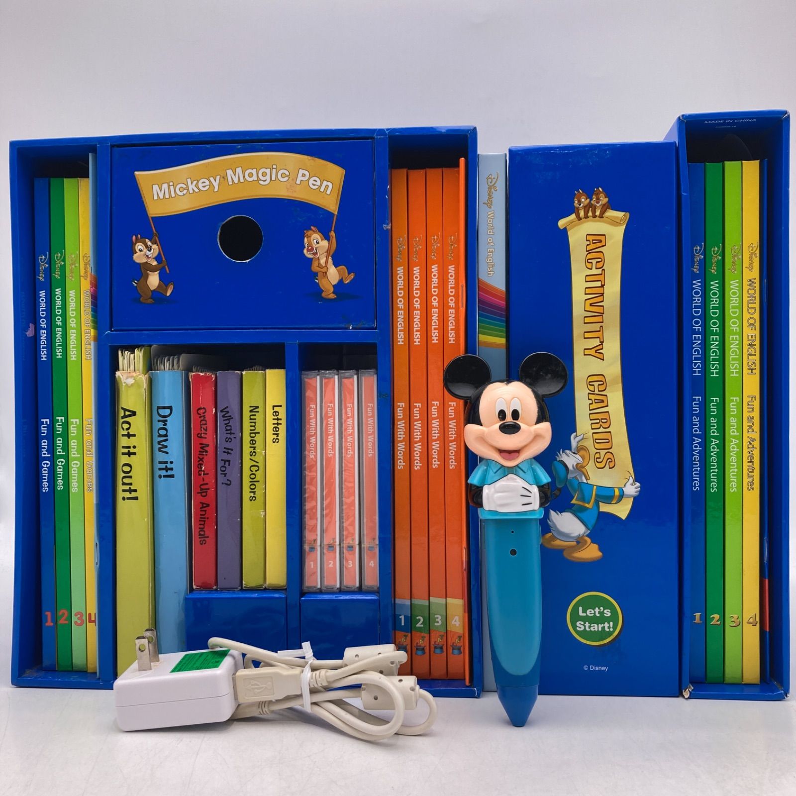 ジャンク　ミッキーマジックペン・アドベンチャー宝箱セット 2020年 ミッキーマジックペンセット＆アドベンチャーセット DWE