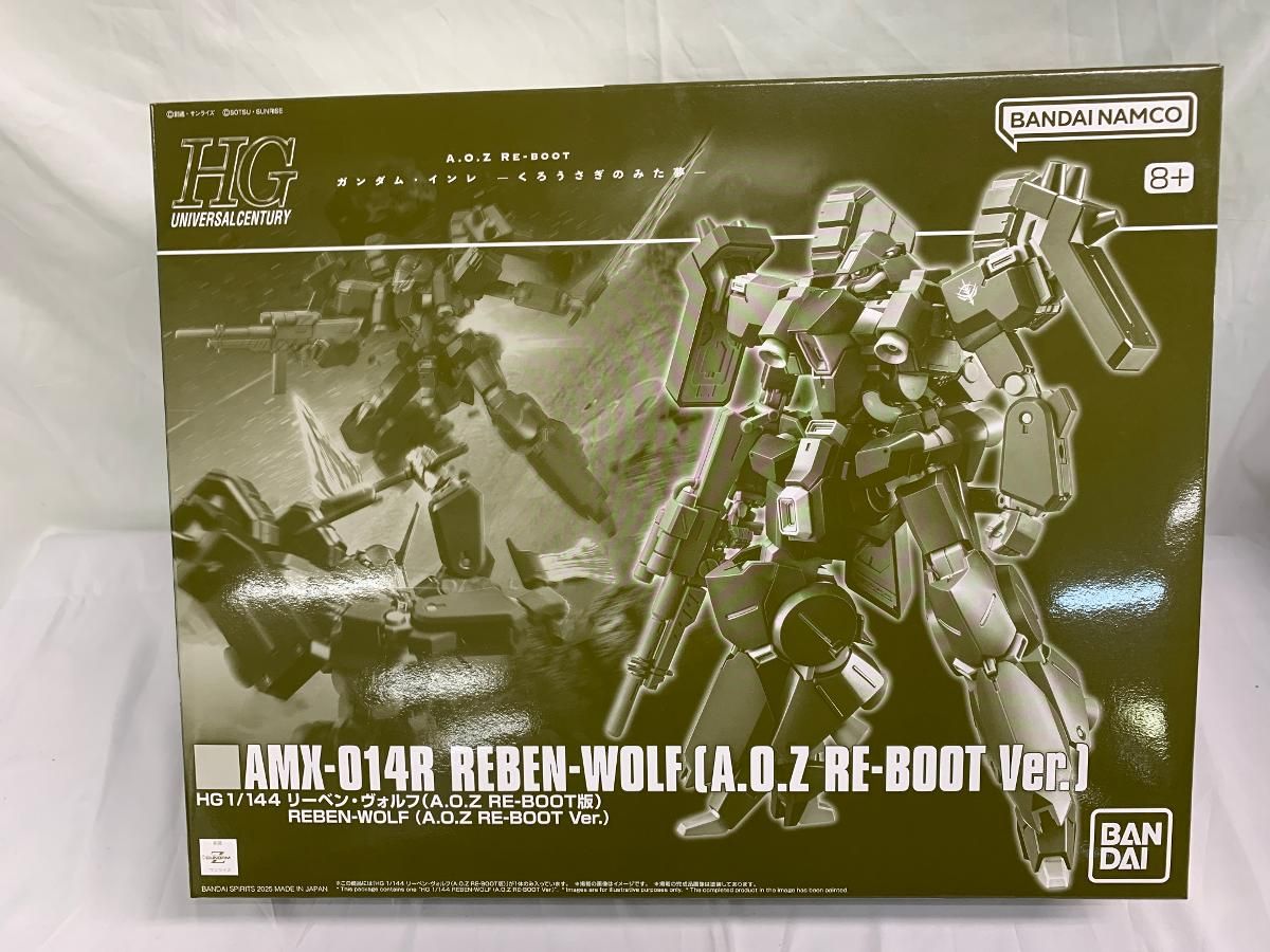 未開封】HG 1/144 AMX-014R リーベン・ヴォルフ(A.O.Z RE-BOOT版