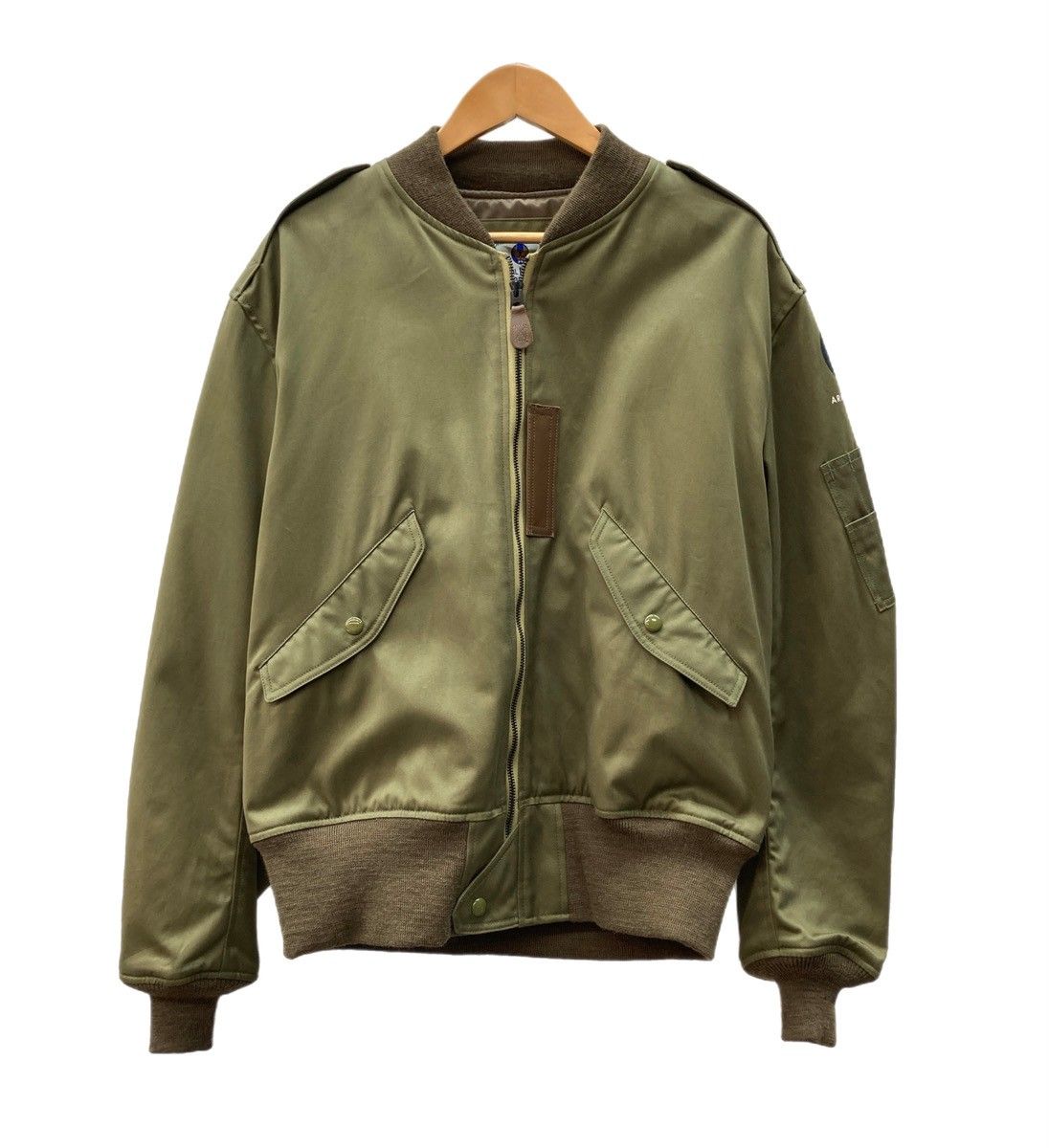 トイズマッコイ TOYS McCOY TYPE L-2 TEST SAMPLE Flight Jacket フライト ジャケット ミリタリー USAF AIR FORCE 緑 サイズ44 ジャケット 無地 カーキ 104MT-3156 35,750円