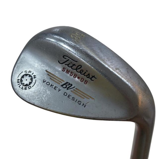 中古】 タイトリスト VOKEY SPIN MILLED SM58.08 ウェッジ WG Dynamic