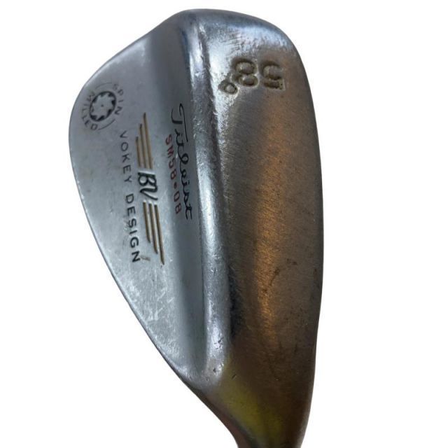 中古】 タイトリスト VOKEY SPIN MILLED SM58.08 ウェッジ WG Dynamic