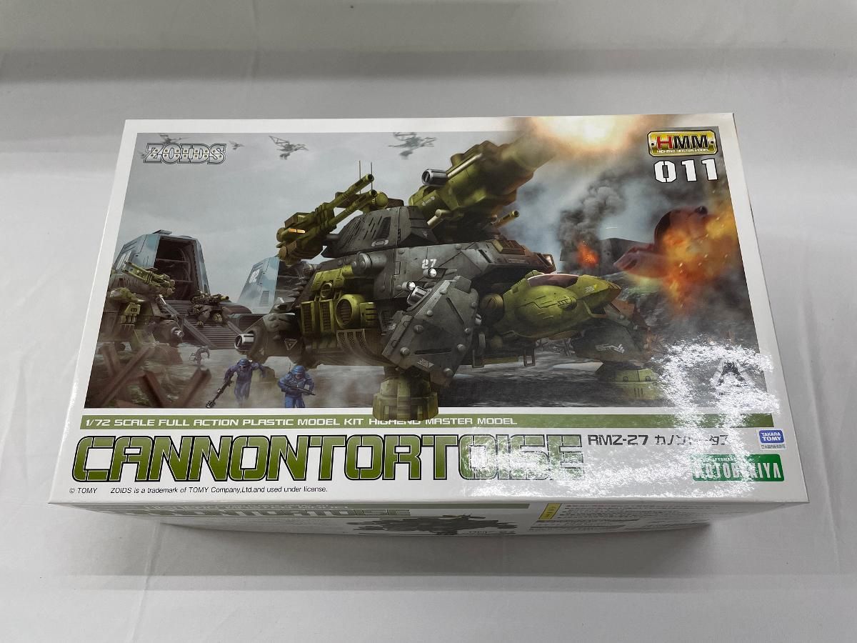 未開封】ZOIDS RMZ-27 カノントータス 全長約120mm 1/72スケール