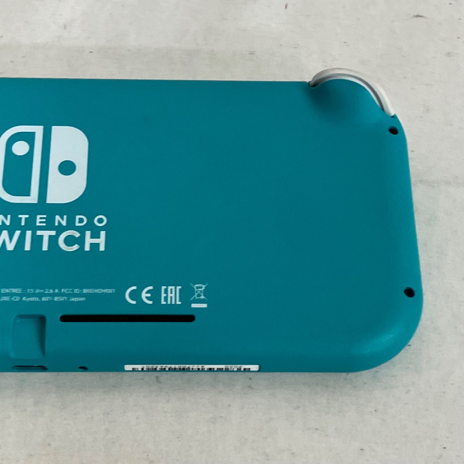 ジャンク品 Nintendo Switch Lite スイッチライト ターコイズ 本体