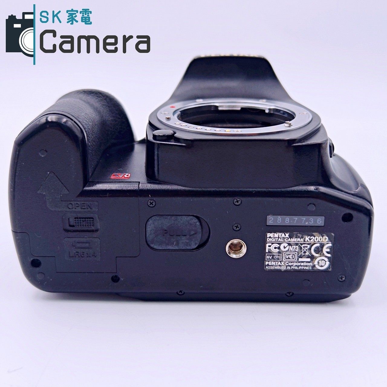 中古】 PENTAX K200 D ペンタックス デジタル一眼レフ 単三電池駆動