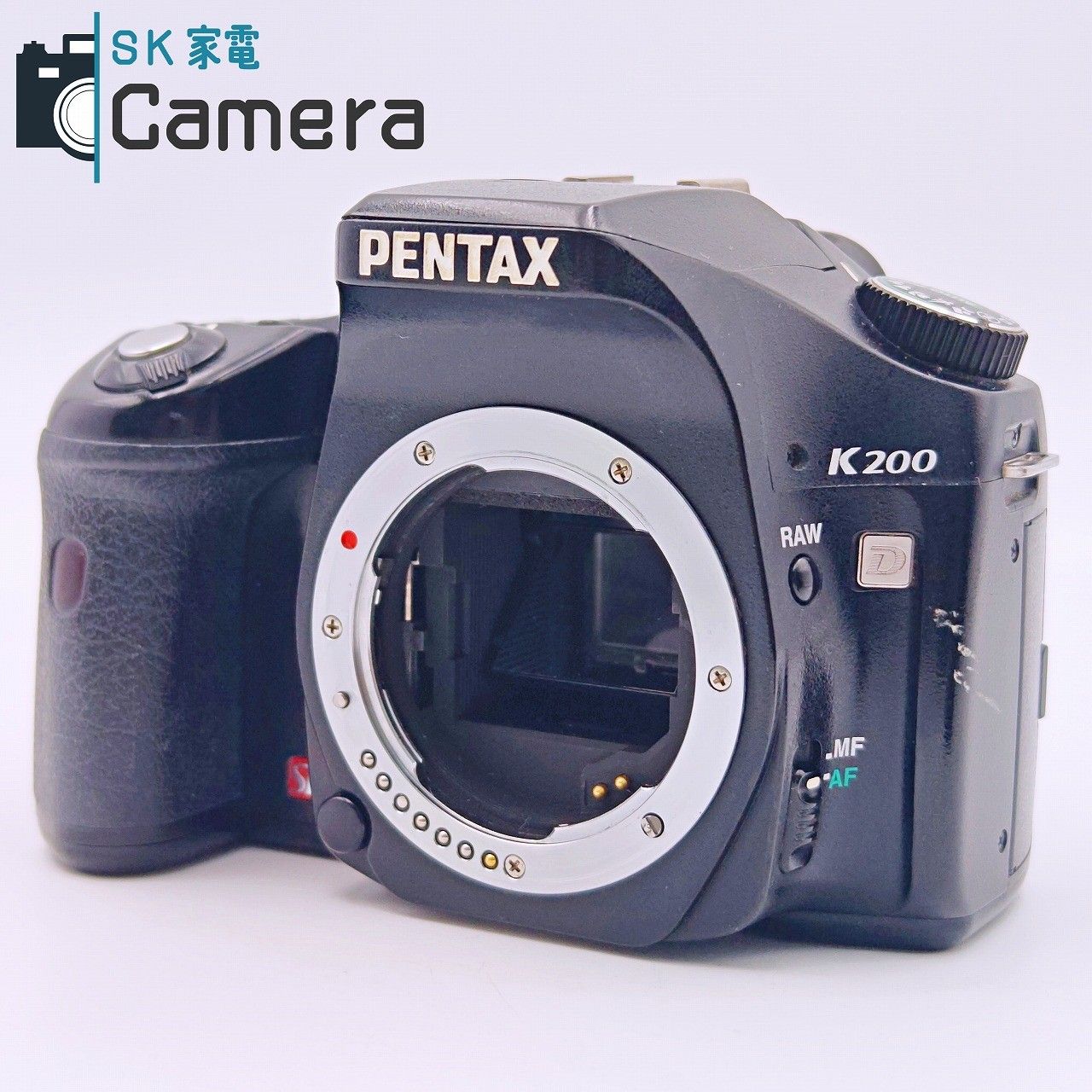 中古】 PENTAX K200 D ペンタックス デジタル一眼レフ 単三電池駆動