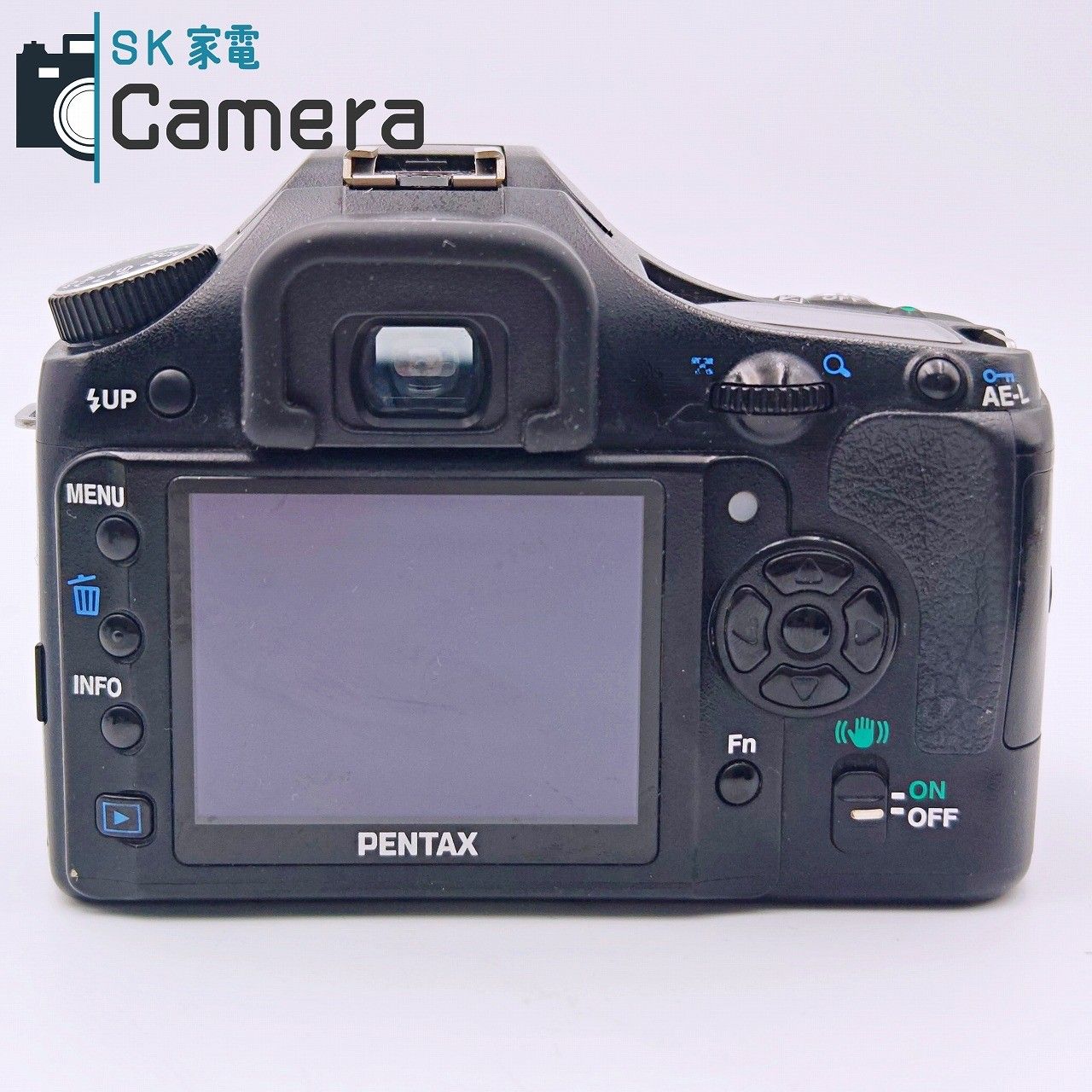 中古】 PENTAX K200 D ペンタックス デジタル一眼レフ 単三電池駆動
