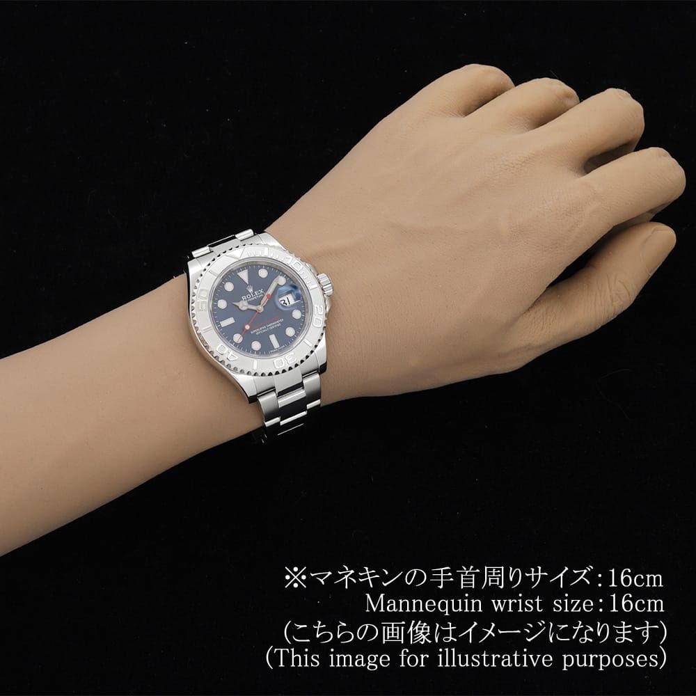 【新品未使用】トラブルメーカー15ポンド ロレックス ヨットマスター ロレジウム 116622 ブルー ランダム番 中古