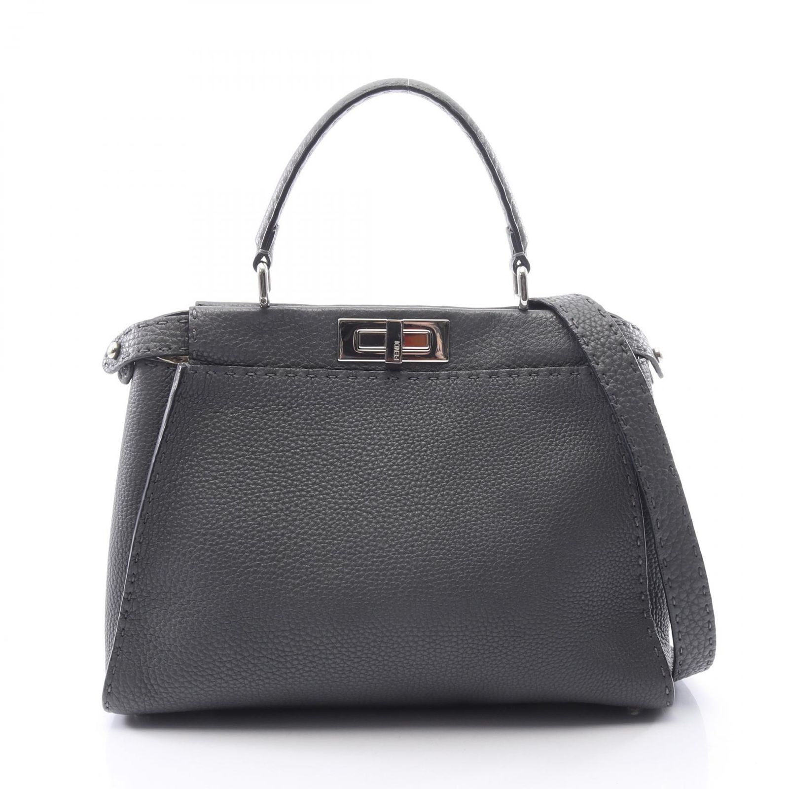 FENDI フェンディ ピーカブー レギュラー セレリア 2WAY ハンドバッグ