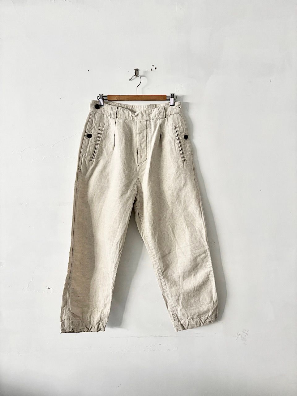 【美品】OUTIL（ウティ）PANTALON LIMOGES コットンヘンプ