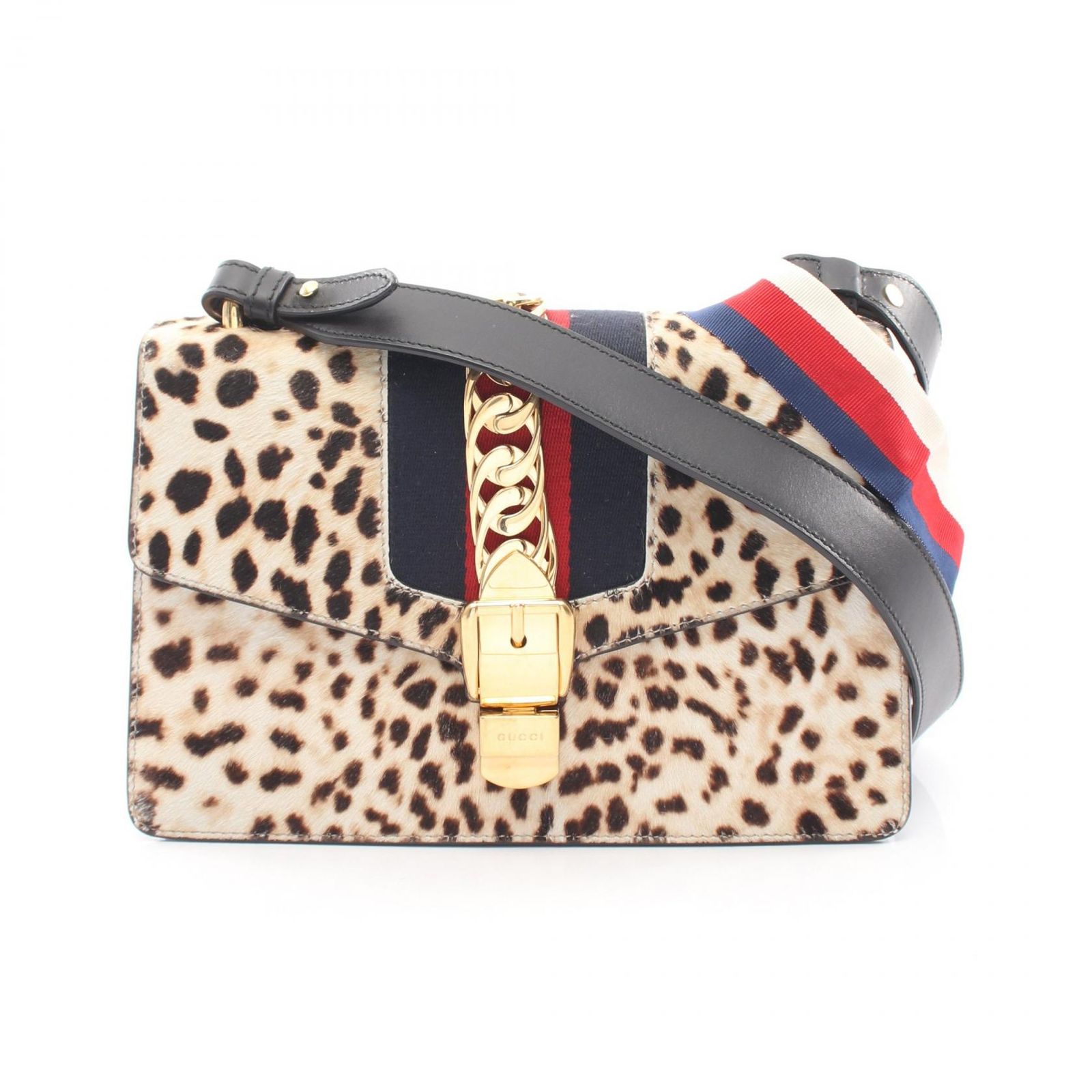 GUCCI グッチ シルヴィ スモール ウェブライン 2WAY ショルダーバッグ