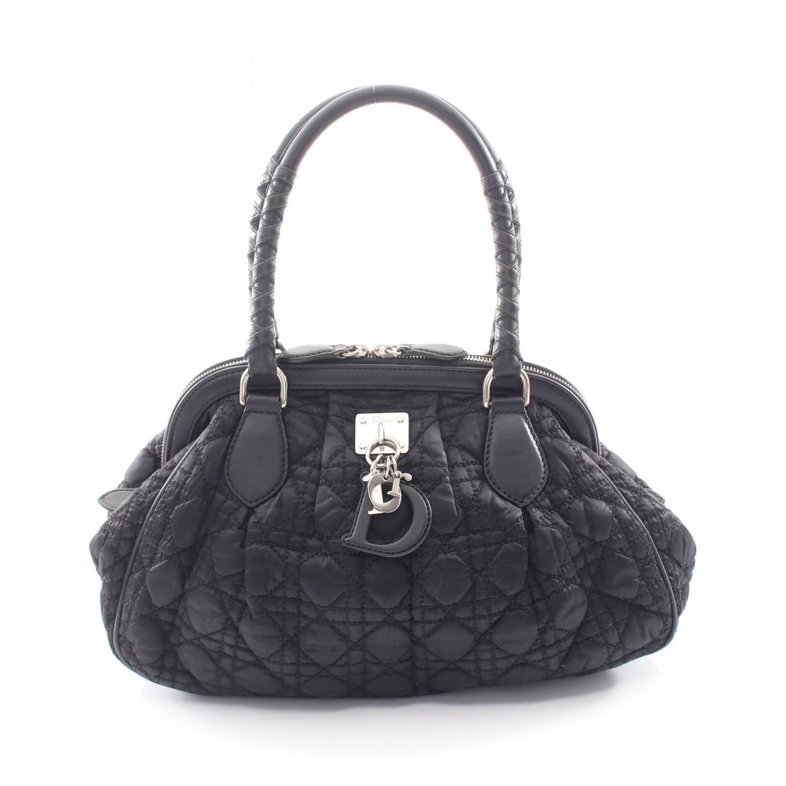 Christian Dior クリスチャンディオール カナージュ ラブリー ハンドバッグ