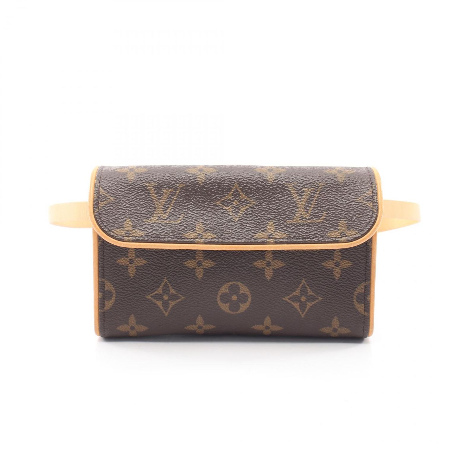 LOUIS VUITTON ルイ・ヴィトン ポシェットフロランティーヌ モノグラム ブトンプレッション(XS)付き ウエストバッグ ボディバッグ