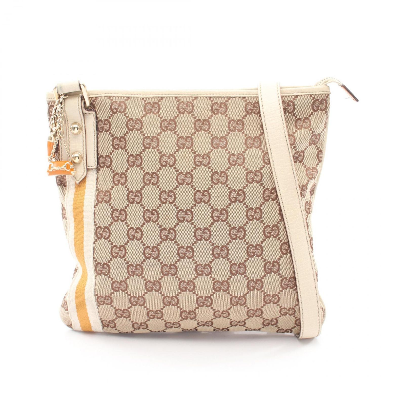 GUCCI グッチ GGキャンバス ショルダーバッグ