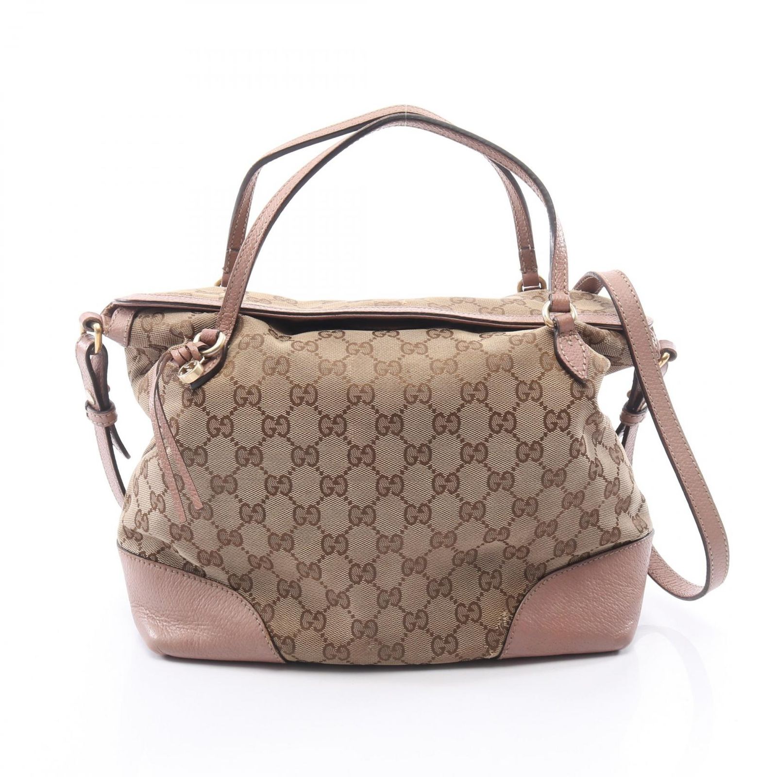 GUCCI グッチ ブリー GGキャンバス 2WAY ハンドバッグ