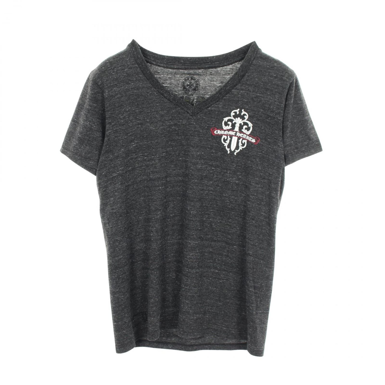 CHROME HEARTS クロムハーツ ダガープリント カモフラージュ Vネック 半袖Tシャツ