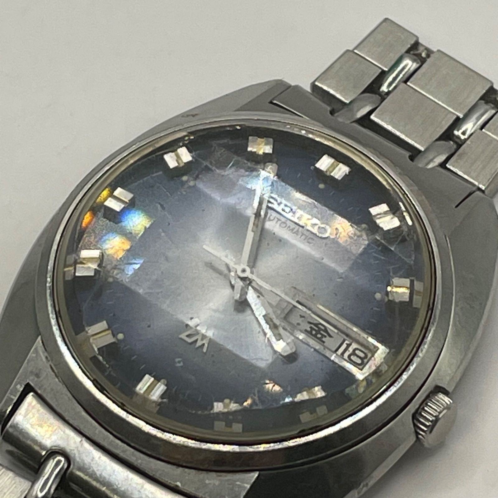 ジャンク】SEIKO セイコー ロードマチック 5606-7230 自動巻き ブルー