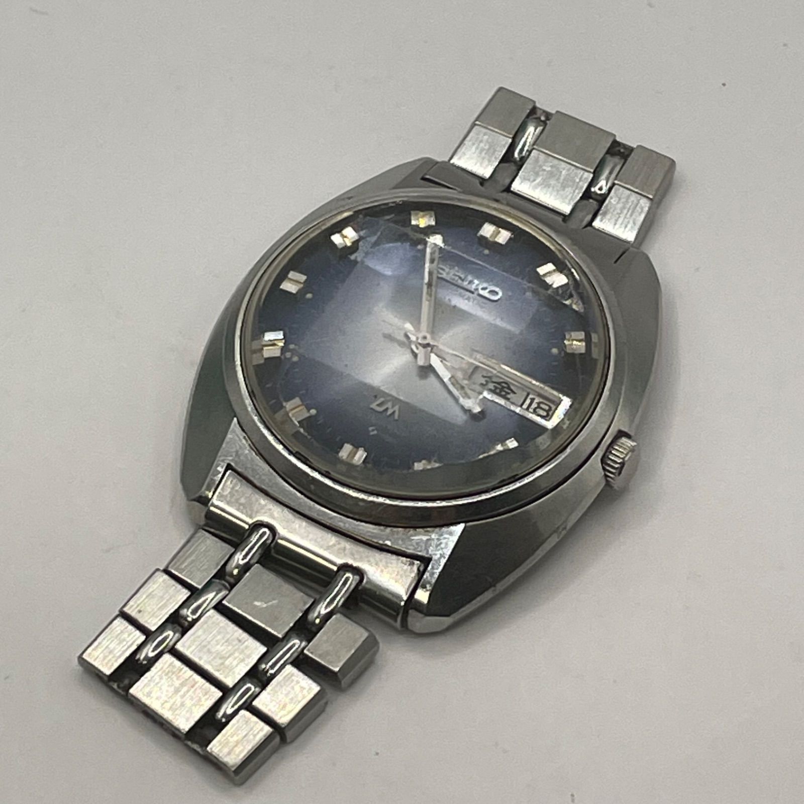 ジャンク】SEIKO セイコー ロードマチック 5606-7230 自動巻き ブルー
