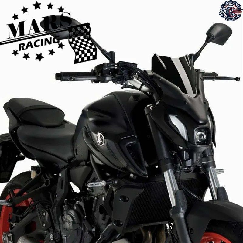 ヤマハ MT07 FZ07 MT07 2021 - 24 オートバイ用ウインドシールド ウインドスクリーンキット デフレクター フェアリングカバー