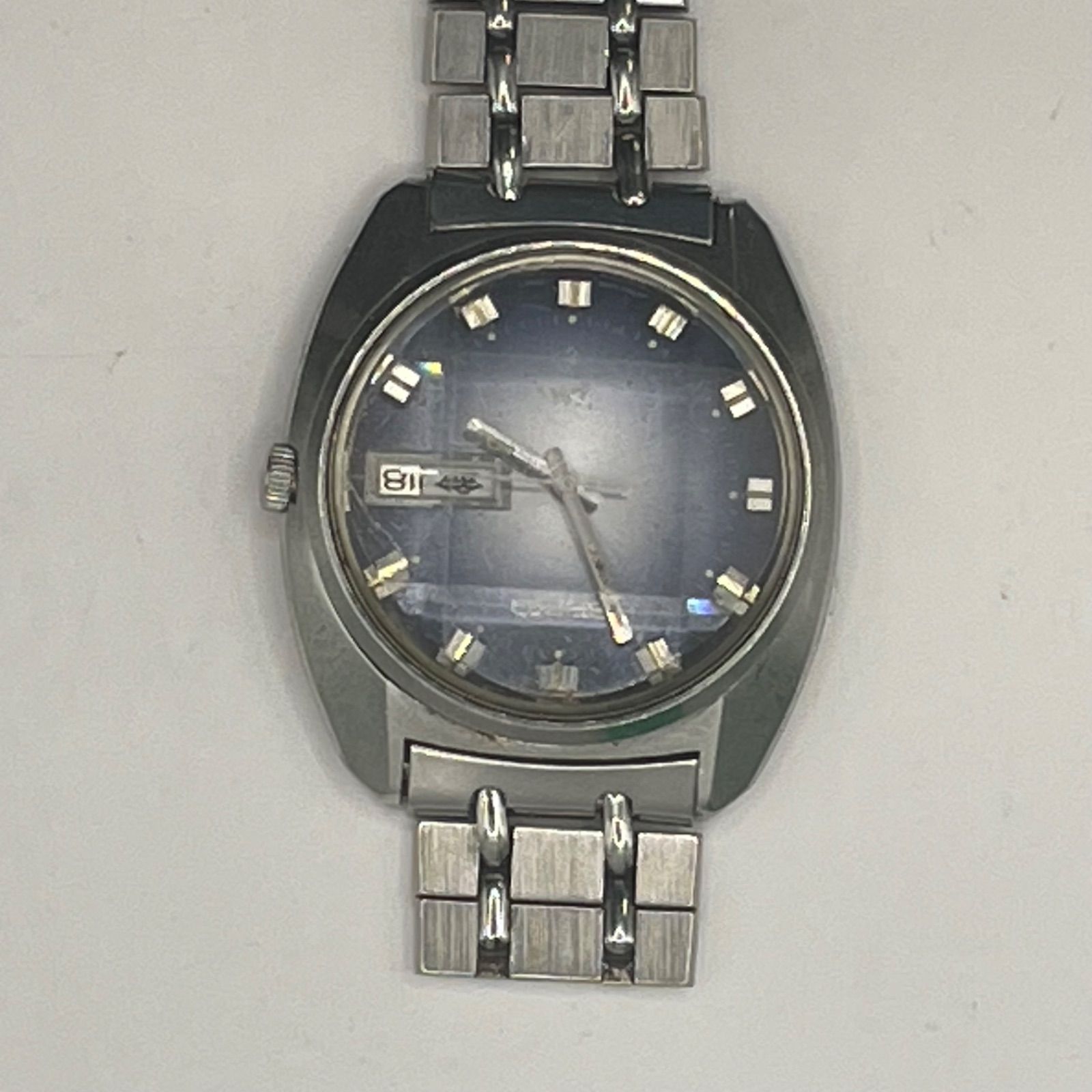 ジャンク】SEIKO セイコー ロードマチック 5606-7230 自動巻き ブルー