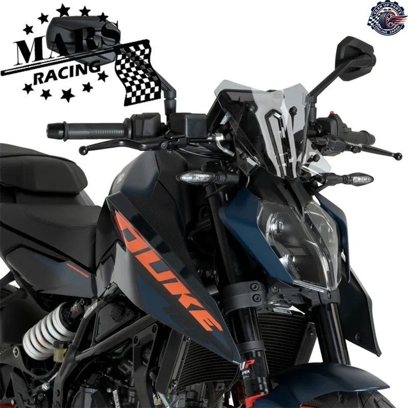 DUKE DUKE390 390DUKE DUKE 390 2024 2025 + オートバイ用ヘッドライトプロテクタースクリーンカバーガードヘッドランプシールド